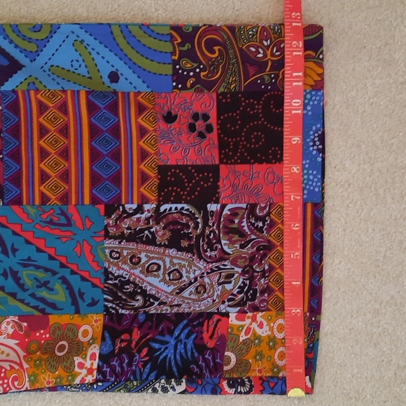 Colorful Patchwork Patterned Jumpsuit - Picture 11 of 11